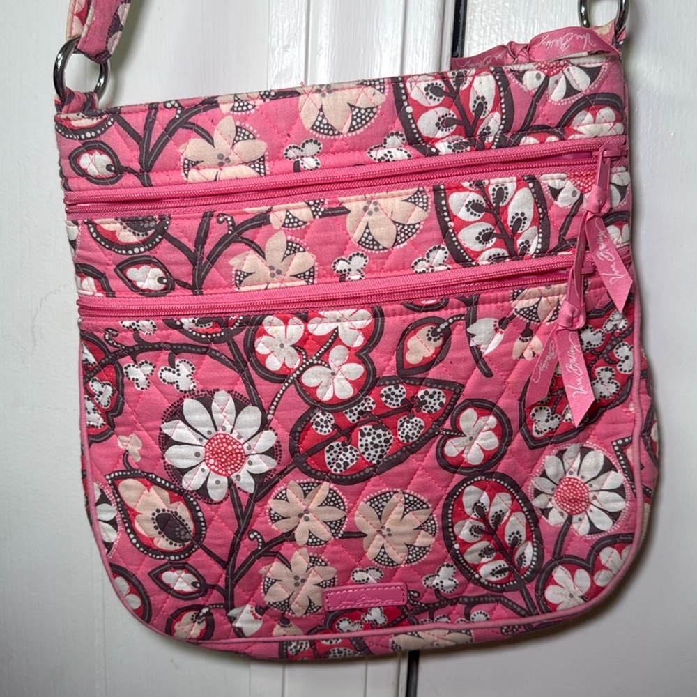 Vera Bradley Pink Patterned Shoulder Bag
